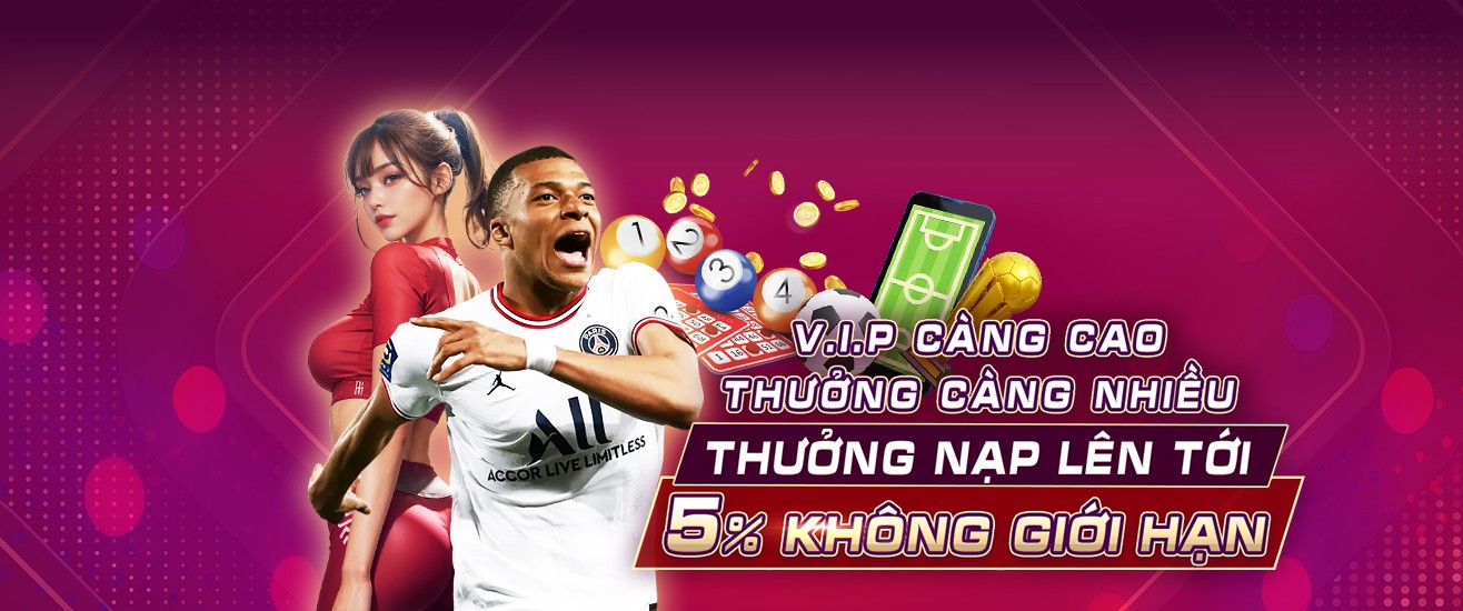 Hình ảnh quảng cáo của vm77 hiển thị nền tảng và các lợi ích