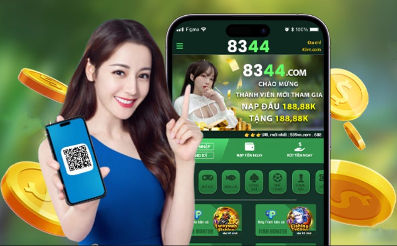 Hình ảnh quảng cáo của vm77 hiển thị nền tảng và các lợi ích