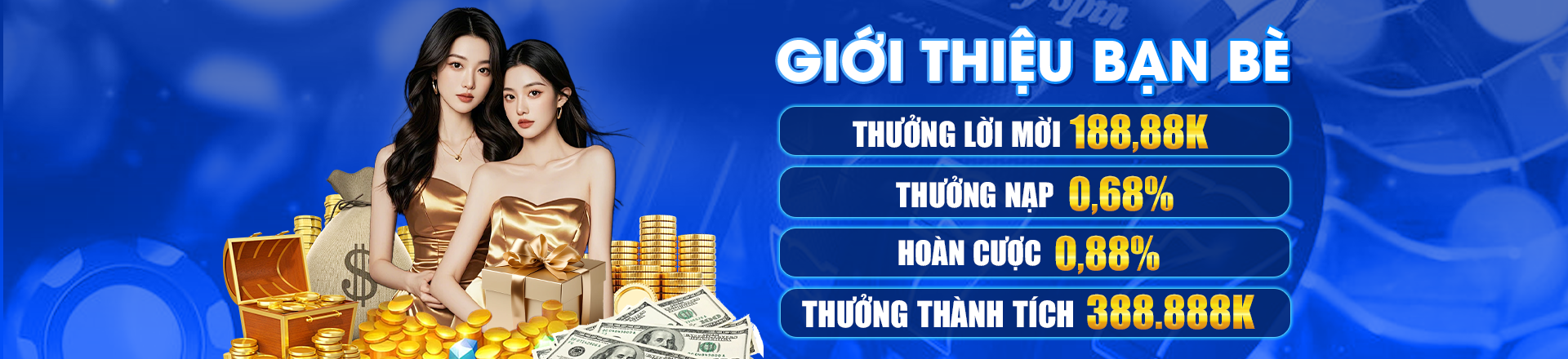 Hình ảnh quảng cáo của vm77 hiển thị nền tảng và các lợi ích